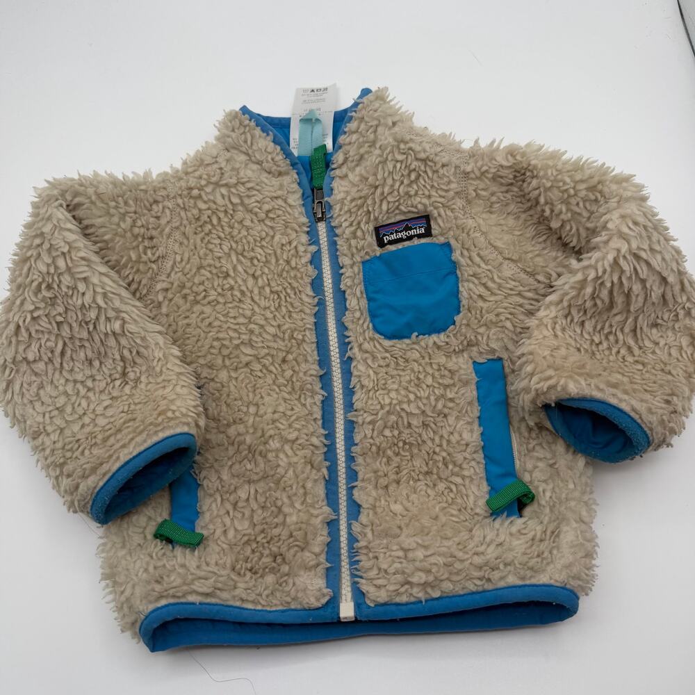 Patagonia Baby Retro-X fleece jacket size 12M